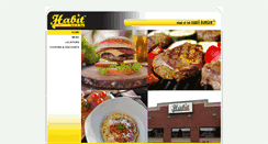 Desktop Screenshot of habitgrill.com